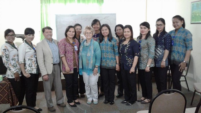 Annette Cadwallader & Stephen Fyson Batam with Teachers - The ...